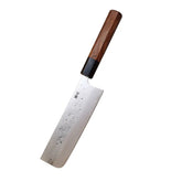 Seven Inch Kitchen Knife Wood Handle Meat Cleaver