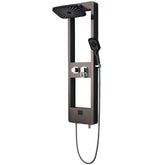 Gunmetal Gray Thermostatic Shower With Digital Display