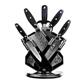 Kitchen Knife Set Stainless Steel Damascus Cleaver