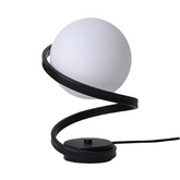 Modern Spiral Bedside Table Lamp Eye Protection