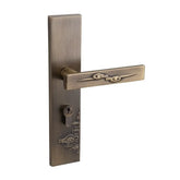Door Lock Indoor Golden Split Bedroom Wooden Silent