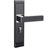 Aluminum Alloy Interior Door Lock Wooden Bedroom Handle