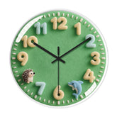 Educational Cartoon Quartz Clock Children