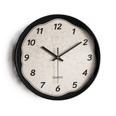 Nordic Silent Cream Wall Clock