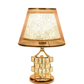 European Style Crystal Table Lamp Luxury Bedside