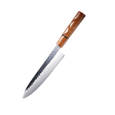 Kitchen Knife With Solid Wood Handle For Home Cooking