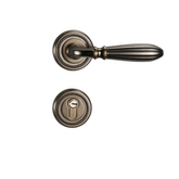 Indoor Silent Wooden Door Lock Bedroom Magnetic Split