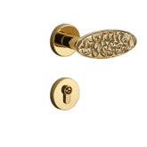 Crystal Bedroom Door Lock Indoor Silent Wooden Split