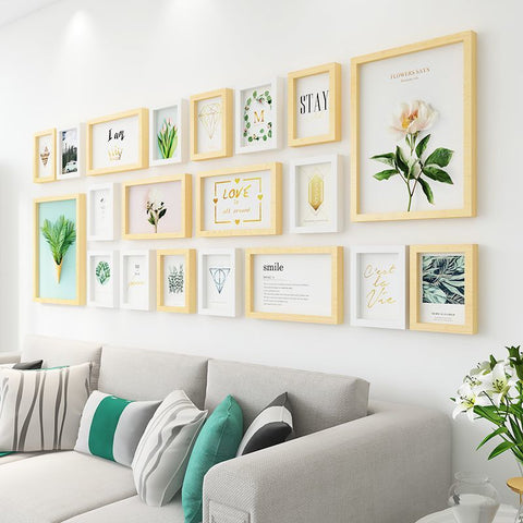 Modern Photo Wall Frame Combination Set