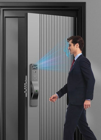 Ai Smart Digital Door Lock Face Palm Recognition Fingerprint