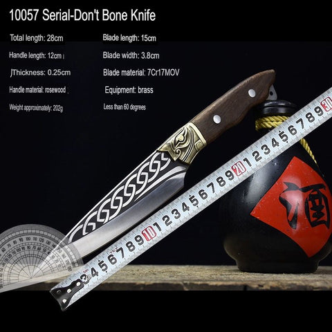 Handmade Kitchen Knife Forged Sharp Deboning Meat