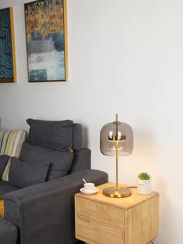 Nordic Glass Table Lamp Modern Minimalist Luxury