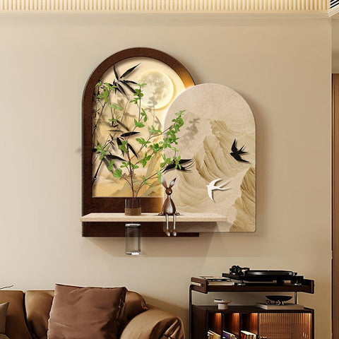 Boho 3D Textured Wall Art Decor