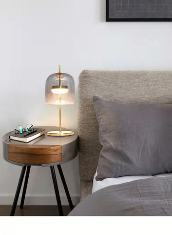 Nordic Glass Table Lamp Modern Minimalist Luxury