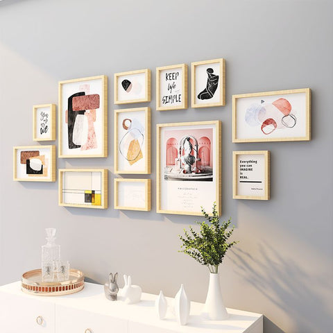 Modern Photo Wall Frame Combination Set