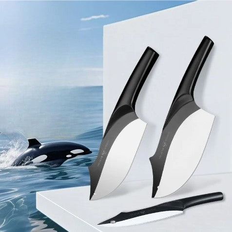 Kitchen Knife Set Stainless Steel Slicing Cutting