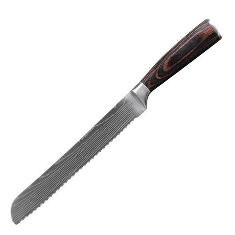 Professional Damascus Steel Kitchen Knife Set