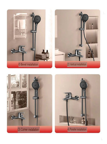 Muge Shower Head Set Standard Shower Faucet
