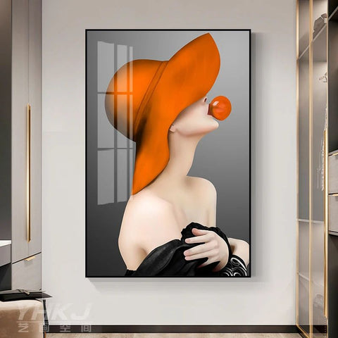 Modern Minimalist Matte Paper Wall Art