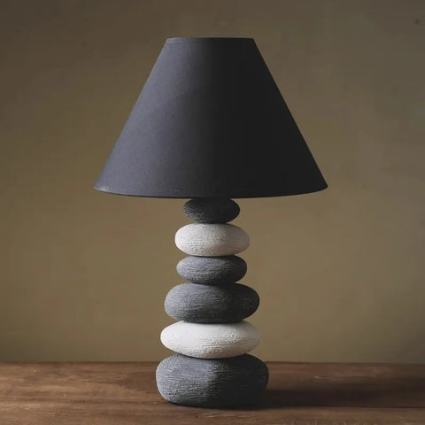 Wabi Sabi Style Table Lamp Bedroom Bedside Lamp