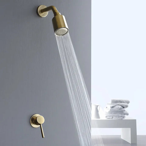 All Copper Shower Head And Shower Set For Hotels Bathhouses