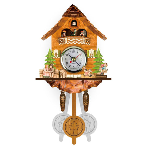 Vintage European Wooden Cuckoo Clock