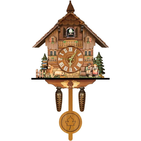 Nordic Vintage Cuckoo Clock Building