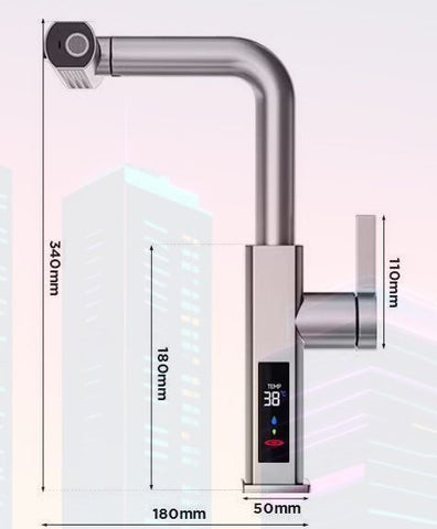 Stainless Steel Pull Out Kitchen Faucet