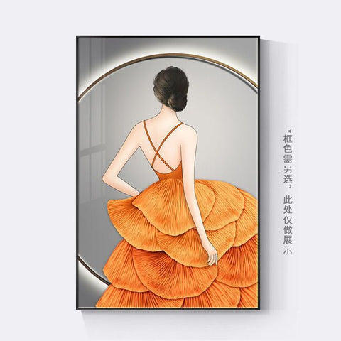 Modern Minimalist Matte Paper Wall Art