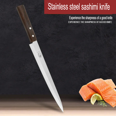 Stainless Steel Sashimi Knife Japanese Yanagiba