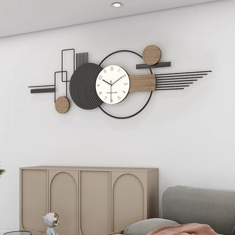 Modern Geometric 3D Wall Clock