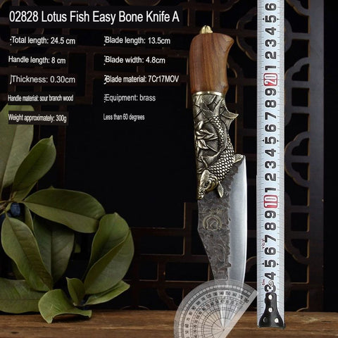 Handmade Kitchen Knife Forged Sharp Deboning Meat