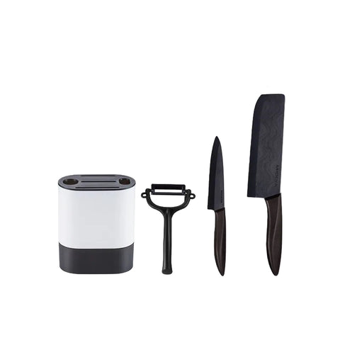 Ceramic Knife Set Kitchen Baby Food 4 To 6 Piece