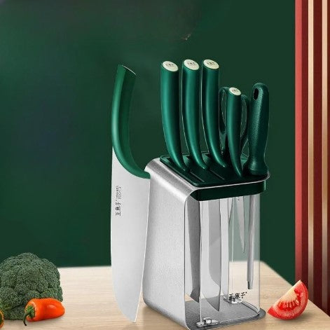 Complete Kitchen Knife Set Sharp Slicing Cutting Tools