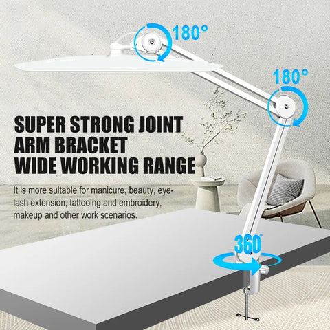 Led Beauty Work Lamp Adjustable Arm Nail Art Light