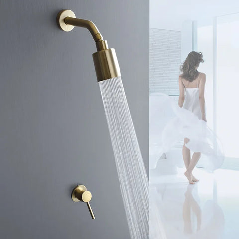 All Copper Shower Head And Shower Set For Hotels Bathhouses