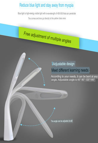 Rechargeable LED Desk Lamp Eye Protection Foldable