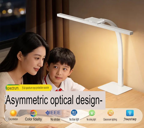 Desk Lamp Dual Use Eye Friendly Study Reading Writing Bedside Children Students
