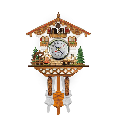 Vintage European Wooden Cuckoo Clock
