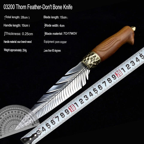 Handmade Kitchen Knife Forged Sharp Deboning Meat