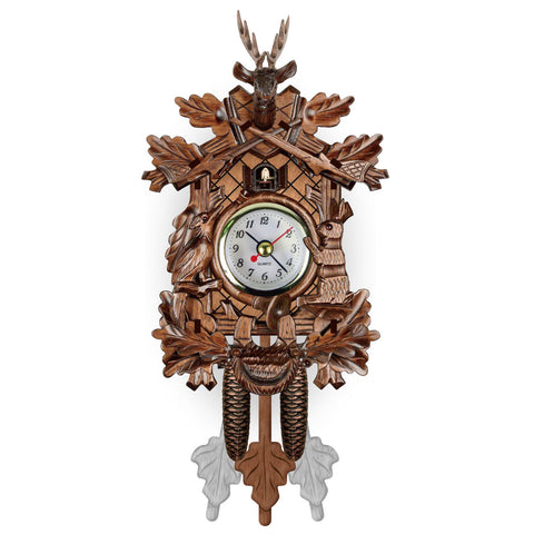 Vintage European Wooden Cuckoo Clock