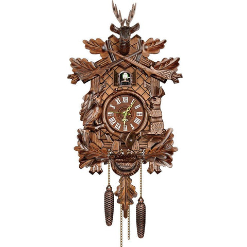 Vintage European Wooden Cuckoo Clock