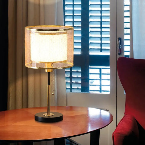 Luxury Bedside Table Lamp Modern Minimalist Design