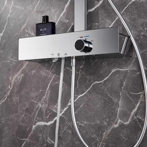 All Copper Shower Head Set Pressurized Shower System