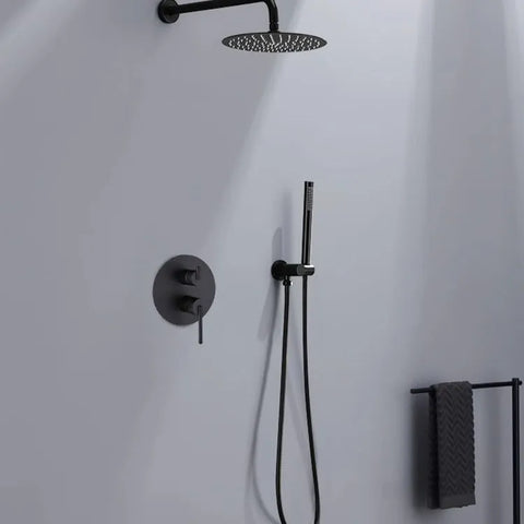 Simple Round PPR Hot Melt Shower Head