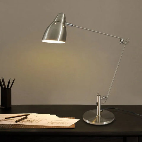 Metal Folding Desk Lamp Long Arm Office Study Eye Care
