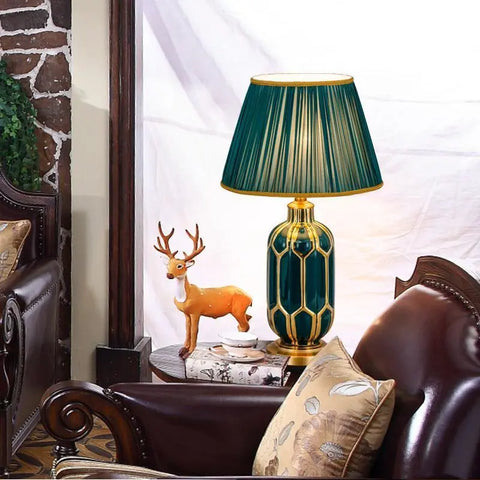 High End Elegant Ceramic Table Lamp Simple Creative