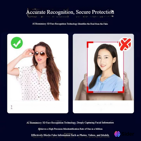 Hifam 3D Face Recognition Smart Lock With Camera