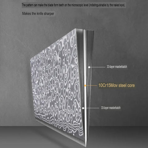 Damascus Steel Kitchen Knife Chef Sharp Slicing Meat