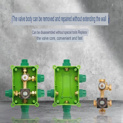 Concealed Shower Head Hot Melt Dual Use Embedded